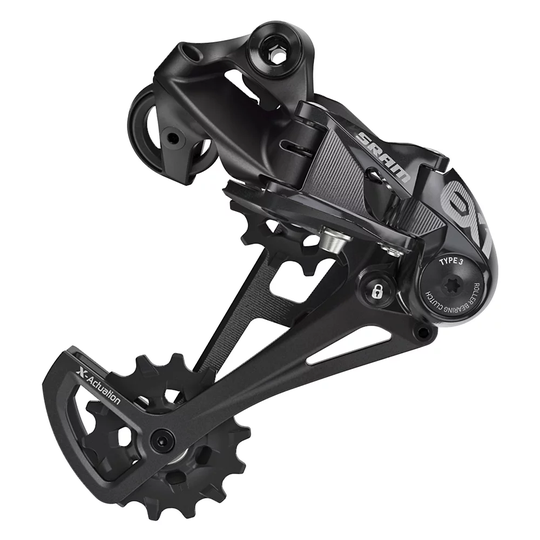 SRAM EX1 8 Speed Rear Derailleur - Black, Black