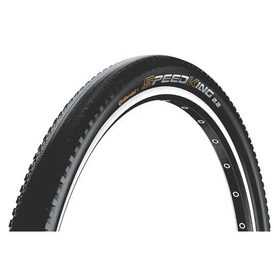 Continental Speed King II MTB Tyre (RaceSport) - Folding Bead - Black, Black