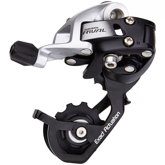 SRAM Rival 22 11sp Rear Derailleur - Short Cage} - Black, Black