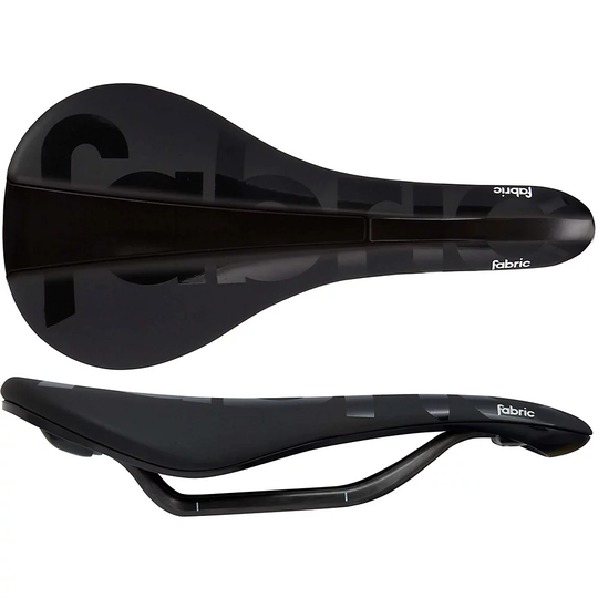 Fabric Line Shallow Pro Team Bike Saddle - 142mm Wide - Black, Black