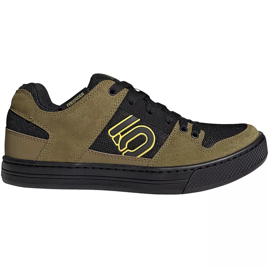 Five Ten Freerider MTB Shoes 2021 - UK 6.5} - Yellow-Green, Yellow-Green