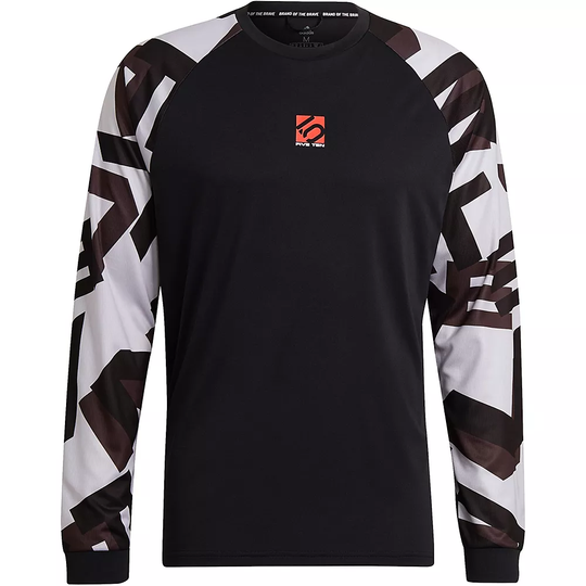 Five Ten TrailX Long Sleeve Tee - XL} - Black-Light Granite, Black-Light Granite