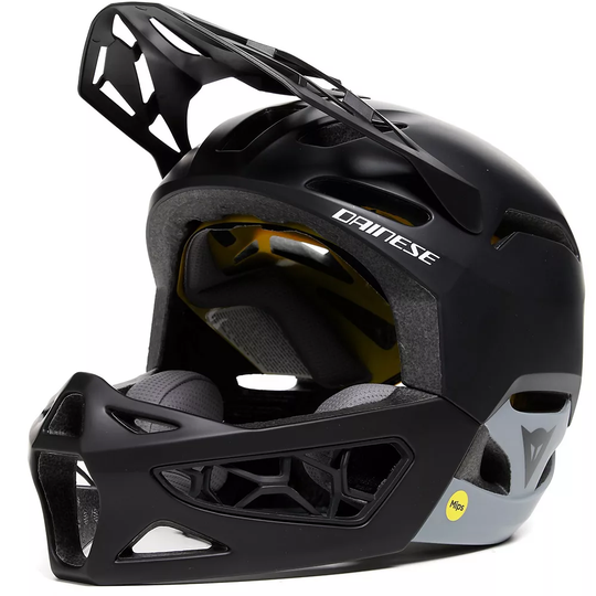 Dainese Linea 01 MIPS Full Face MTB Helmet SS22 - S/M} - Black, Black