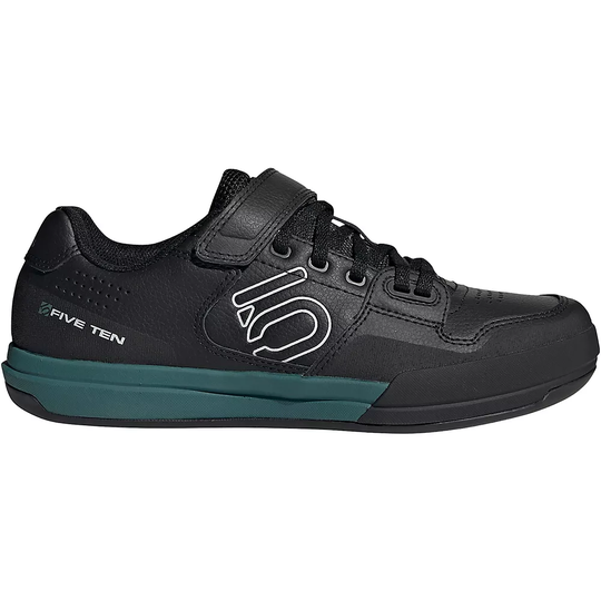 Five Ten Women's Hellcat MTB Cycling Shoes SS22 - UK 7.5} - core black-crystal white-hazy emerald, core black-crystal white-hazy emerald