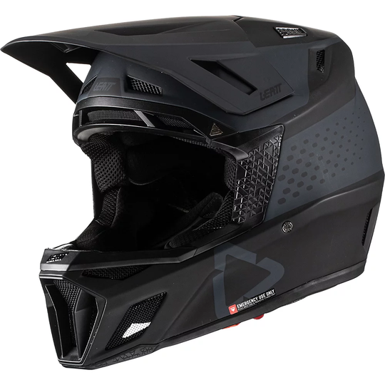 Leatt MTB Gravity 8.0 Helmet 2022 - S} - BLK, BLK