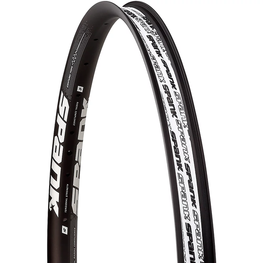 Spank 350 Mountain Bike Rim - 32 Holes - Black - Red, Black - Red