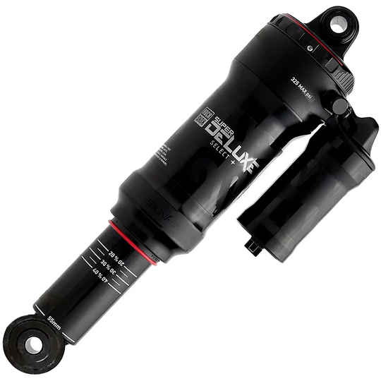 RockShox Super Deluxe Plus Rear Shock 2020 - 230mm x 57.5mm} - Black, Black