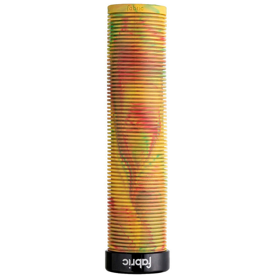 Fabric FunGuy Mountain Bike Grips - Yellow Rasta, Yellow Rasta