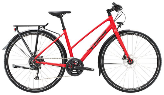 Trek FX 2 Disc Equipped Stagger 2023 - Satin Viper Red M