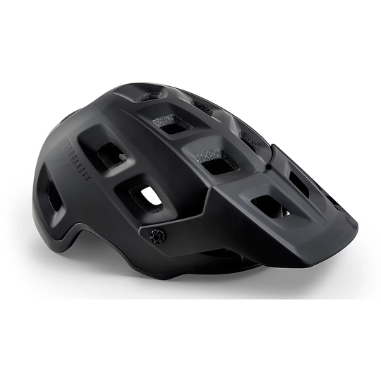 MET Terranova MTB Helmet (MIPS) 2020 - L} - Black, Black