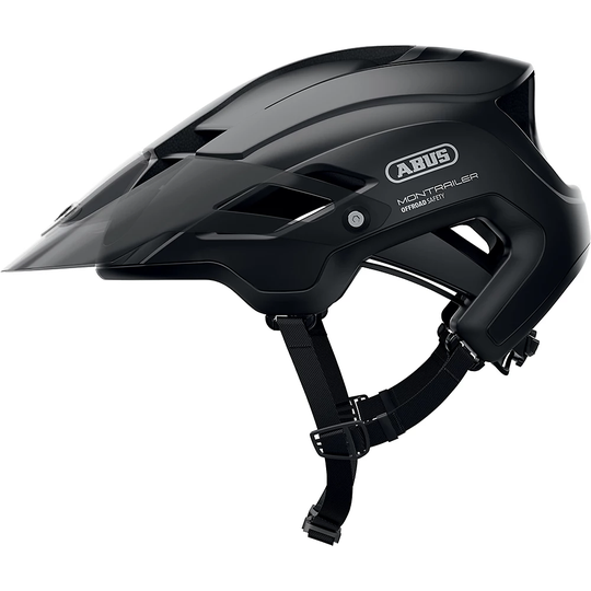 Abus Montrailer Enduro MTB Cycling Helmet 2021 - L} - Black, Black