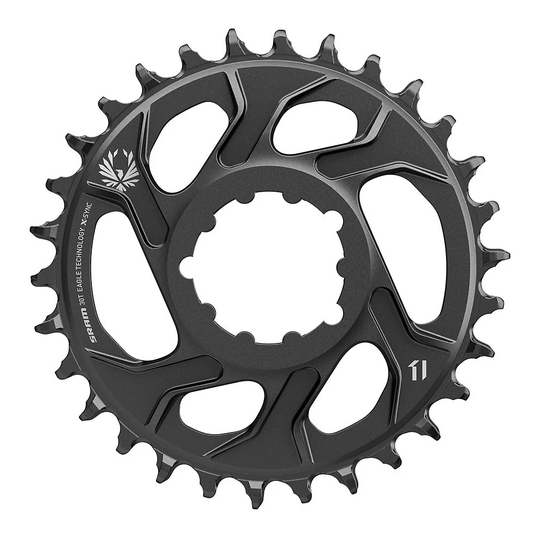 SRAM Eagle DM Boost Chainring - Black - Direct Mount, Black