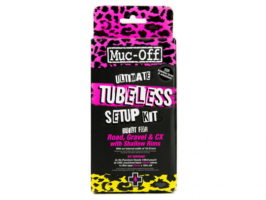 Muc-Off Ultimate Tubeless kit - Road/Gravel/CX with Shallow Rims