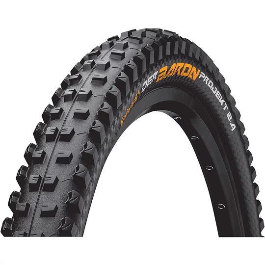 Continental Der Baron Projekt Folding MTB Tyre - Black - 27.5" (650b)}, Black