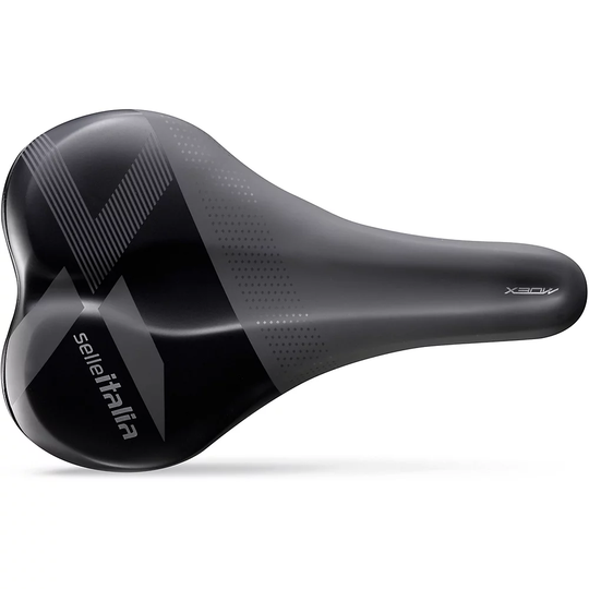 Selle Italia X-Bow TI 316 Saddle - L1} - Black and Grey, Black and Grey