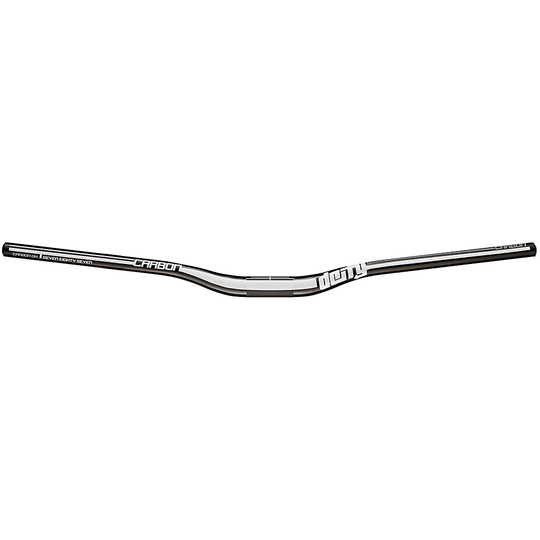 Deity Components Mohawk Carbon Handlebar - Black - 31.8mm, Black