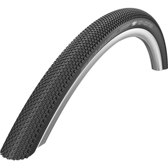 Schwalbe G-One All Round Road Tyre - Microskin - Folding Bead - Black, Black