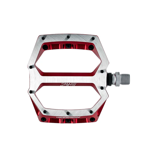 Nukeproof Horizon Pro Sam Hill Enduro MTB Pedals - Red, Red