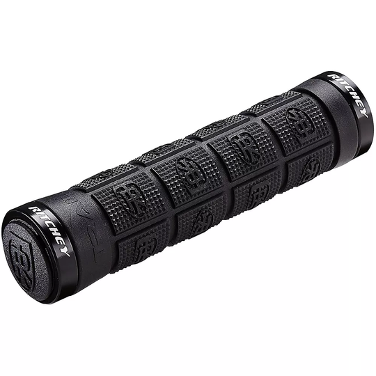 Ritchey WCS Trail Locking Mountain Bike Grips - 135mm} - Black, Black