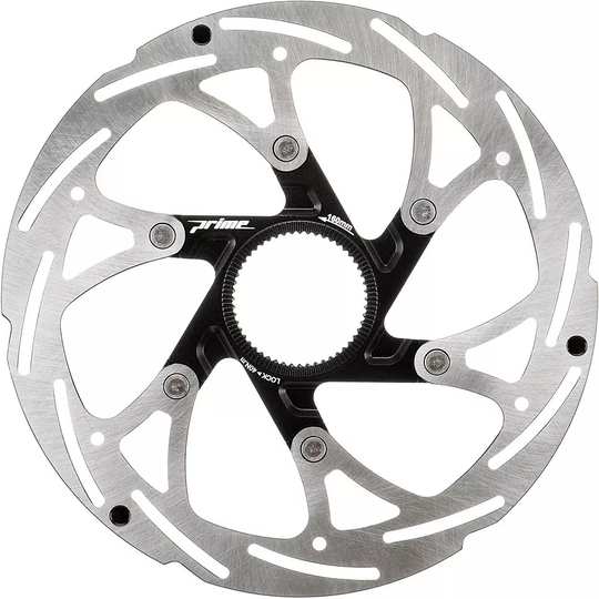 Prime Center Lock Disc Brake Rotor - Silver - 160mm}, Silver