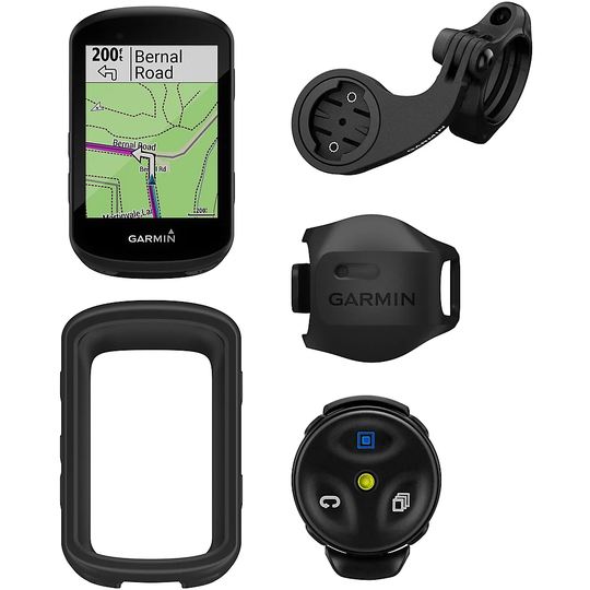 Garmin Edge 530 Mountain Bike Bundle - Black, Black