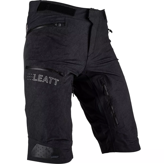 Leatt MTB HydraDri 5.0 Shorts 2023 - L} - Black, Black