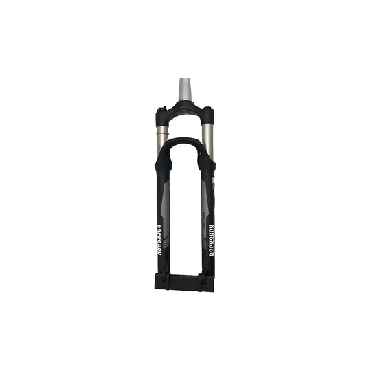RockShox Reba RL Solo Air QR Fork - 100mm Travel - Black-Grey, Black-Grey