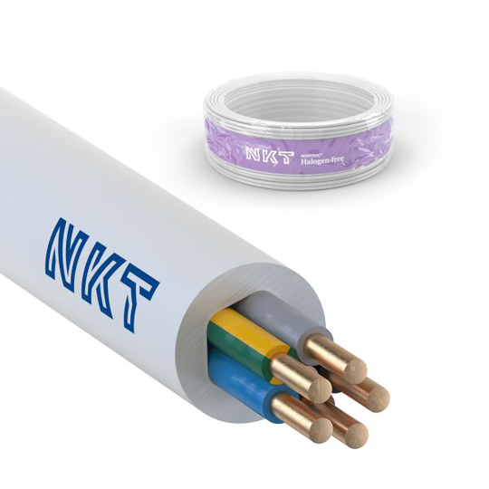 NKT EXQ XTRA Asennuskaapeli 5G2,5 mm², 300/500 V 50 m, rengas