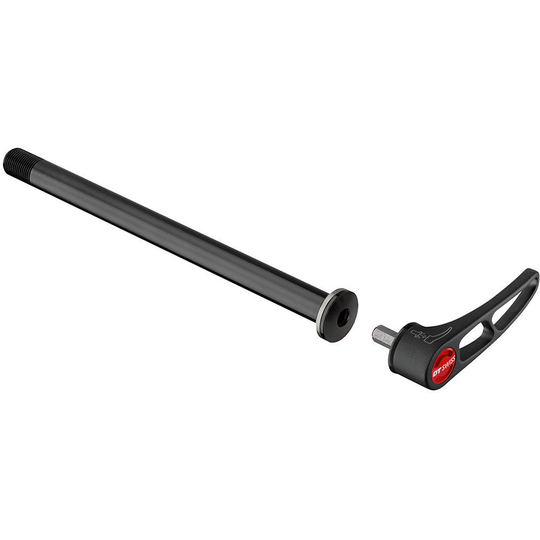DT Swiss RWS Plug in Boost MTB Thru Axle - M12 x 176mm P1.5 TA} - Black, Black