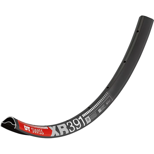 DT Swiss XR 391 Mountain Bike Rim (25mm) - 32H - Black, Black