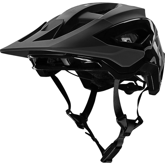 Fox Racing Speedframe Pro MTB Helmet (MIPS) - S} - Black, Black