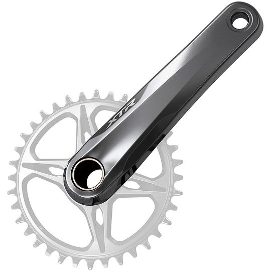 Shimano XTR M9120 MTB Crankset - Grey, Grey