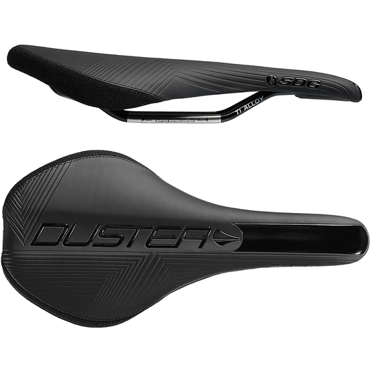 SDG Duster Mtn P Carbon Rail MTB Saddle - 140mm Wide - Black-Black, Black-Black