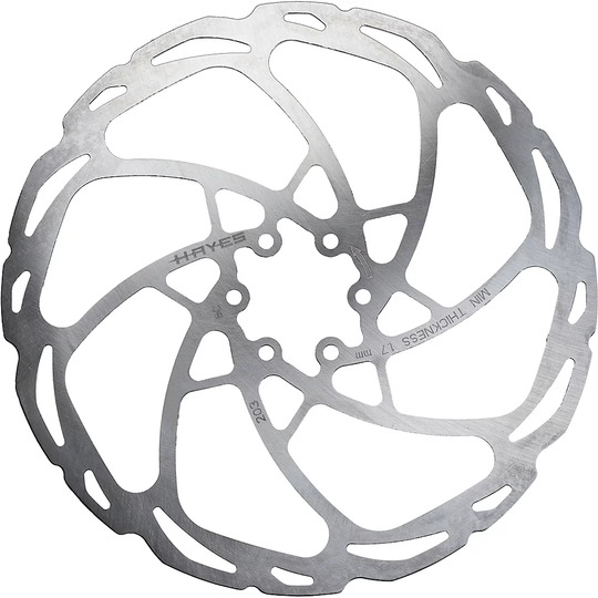 Hayes D-Series MTB Disc Brake Rotor - Silver - 180mm}, Silver