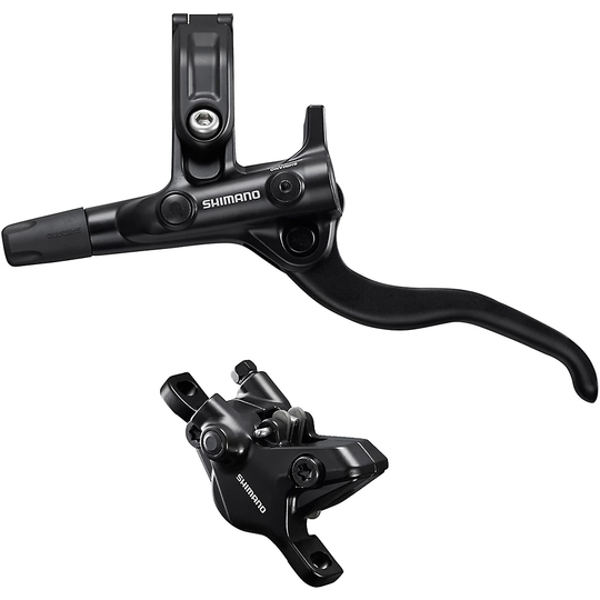 Shimano MT410 Deore Post Mount Brake - Right Hand- Front - Black, Black