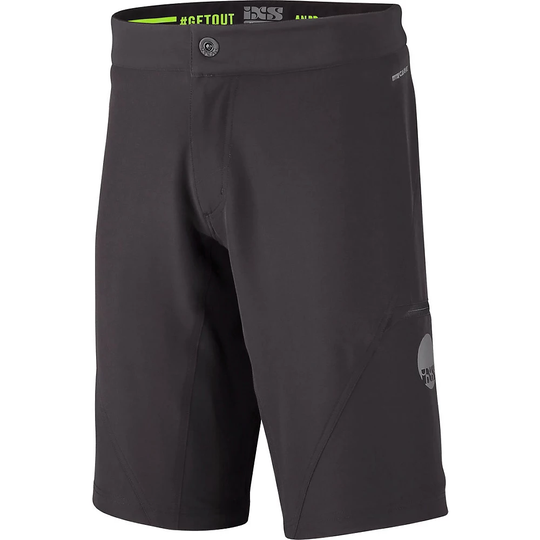 IXS Carve Evo Shorts - M} - Black, Black