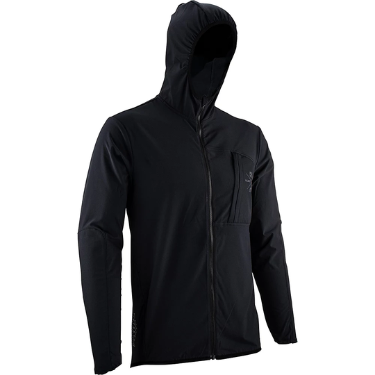 Leatt MTB Trail 1.0 Jacket 2023 - XXXL} - Black, Black