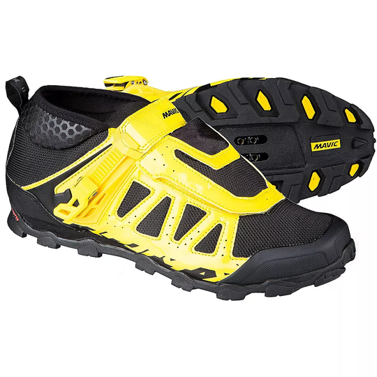 Mavic Crossmax XL Pro MTB SPD Shoes 2016 - EU 44} - Yellow - Black, Yellow - Black