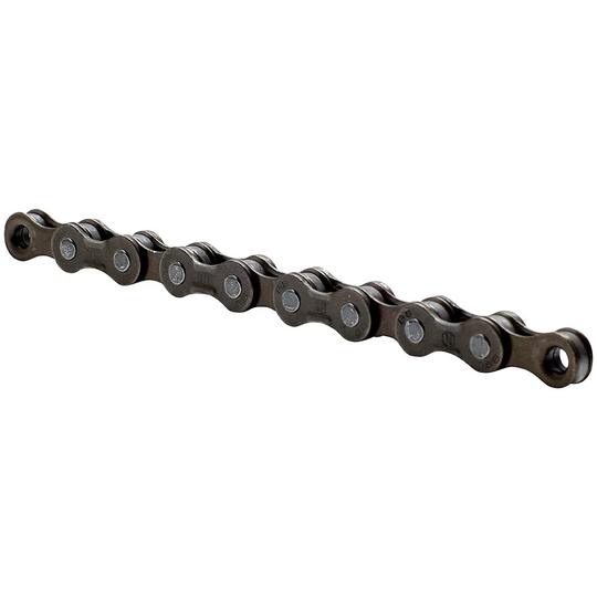 Box Four 8 Speed Polished Bike Chain - 116 Links} - Black, Black