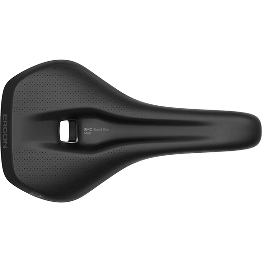 Ergon SMC Men's Sport Gel Mountain Bike Saddle - Small/Medium} - Black, Black