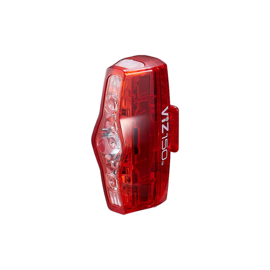Cateye VIZ 150 Rear Light - Black - Red, Black - Red