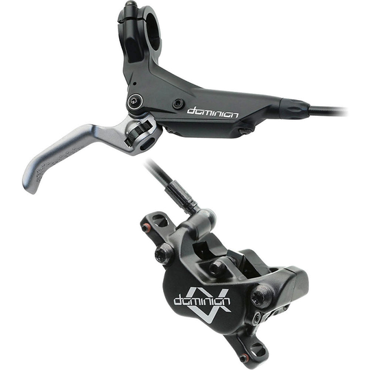Hayes Dominion A4 MTB Disc Brake - Black-Grey - Rear}, Black-Grey