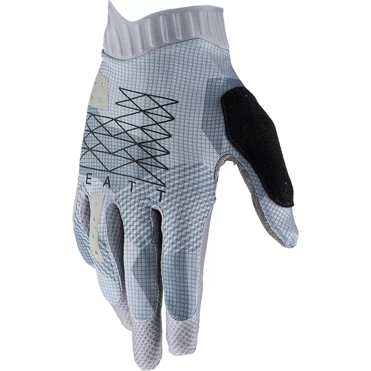 Leatt MTB 1.0 GripR Gloves 2023 - M} - Titanium, Titanium