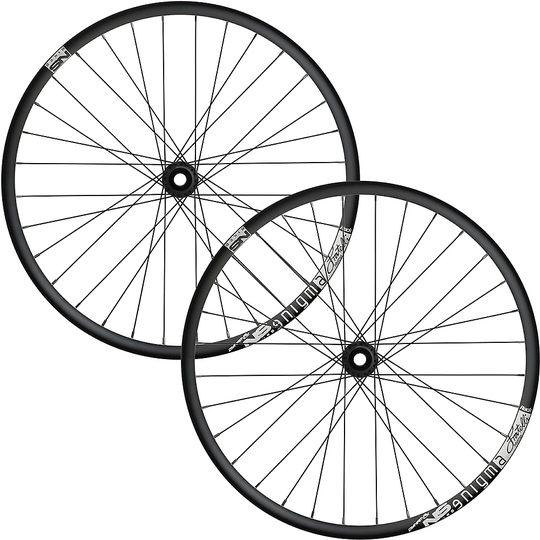 NS Bikes Enigma Rock Boost Mountain Bike Wheelset - 20mm/157x12mm - Black, Black
