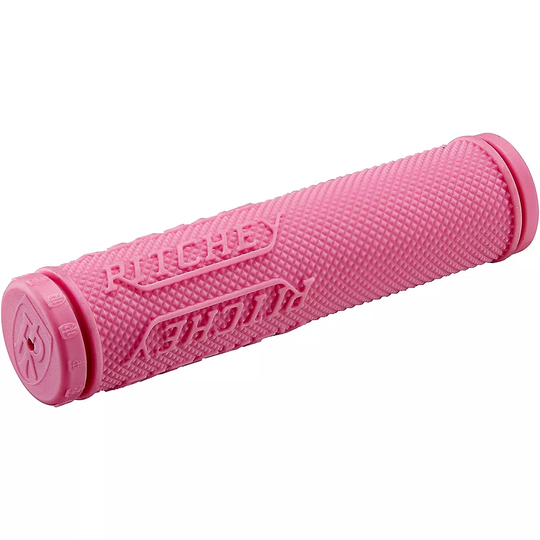 Ritchey Comp TrueGrip X MTB Handlebar Grips - 130mm} - Pink, Pink