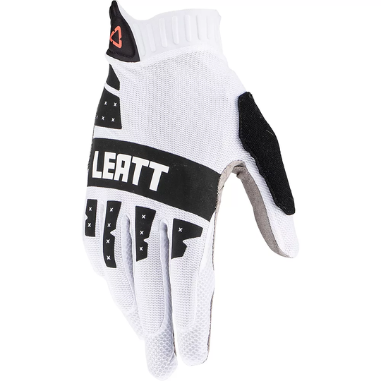 Leatt MTB 2.0 X-Flow Gloves 2023 - M} - White, White