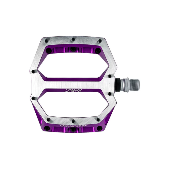 Nukeproof Horizon Pro Sam Hill Enduro MTB Pedals - Purple, Purple