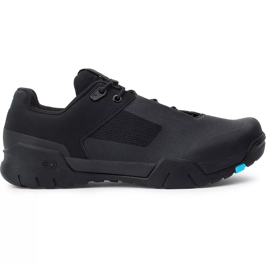 crankbrothers Mallet E Lace MTB Clipless Shoe 2021 - UK 10} - Black - Blue, Black - Blue
