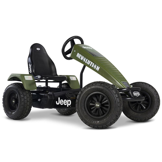 BERG Jeep® Revolution Pedal go-kart BFR-3 Polkuauto, Polkuautot