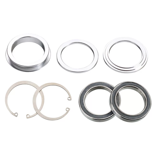 FSA BB30 MTB Bottom Bracket (OS7000) - 68/73x42mm - BB30 - 30mm Spindle} - Silver, Silver
